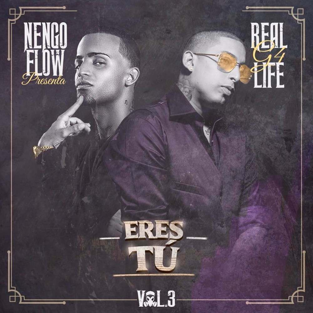 Album cover art for "Eres Tú" by Ñengo Flow & Arcángel