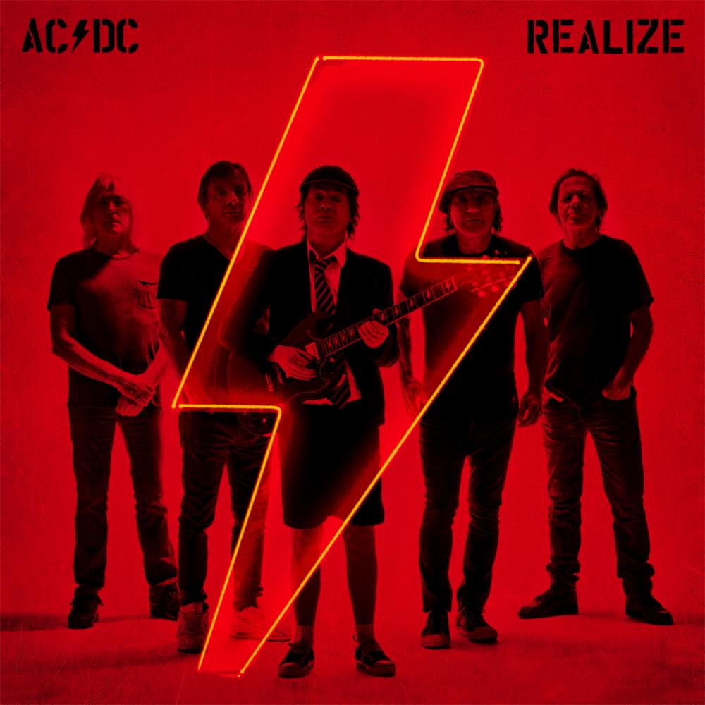 Album cover art for "Realize" by AC/DC