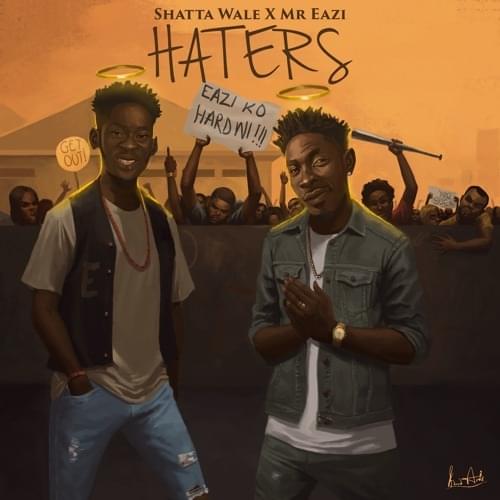 Album cover art for "Haters" by Shatta Wale