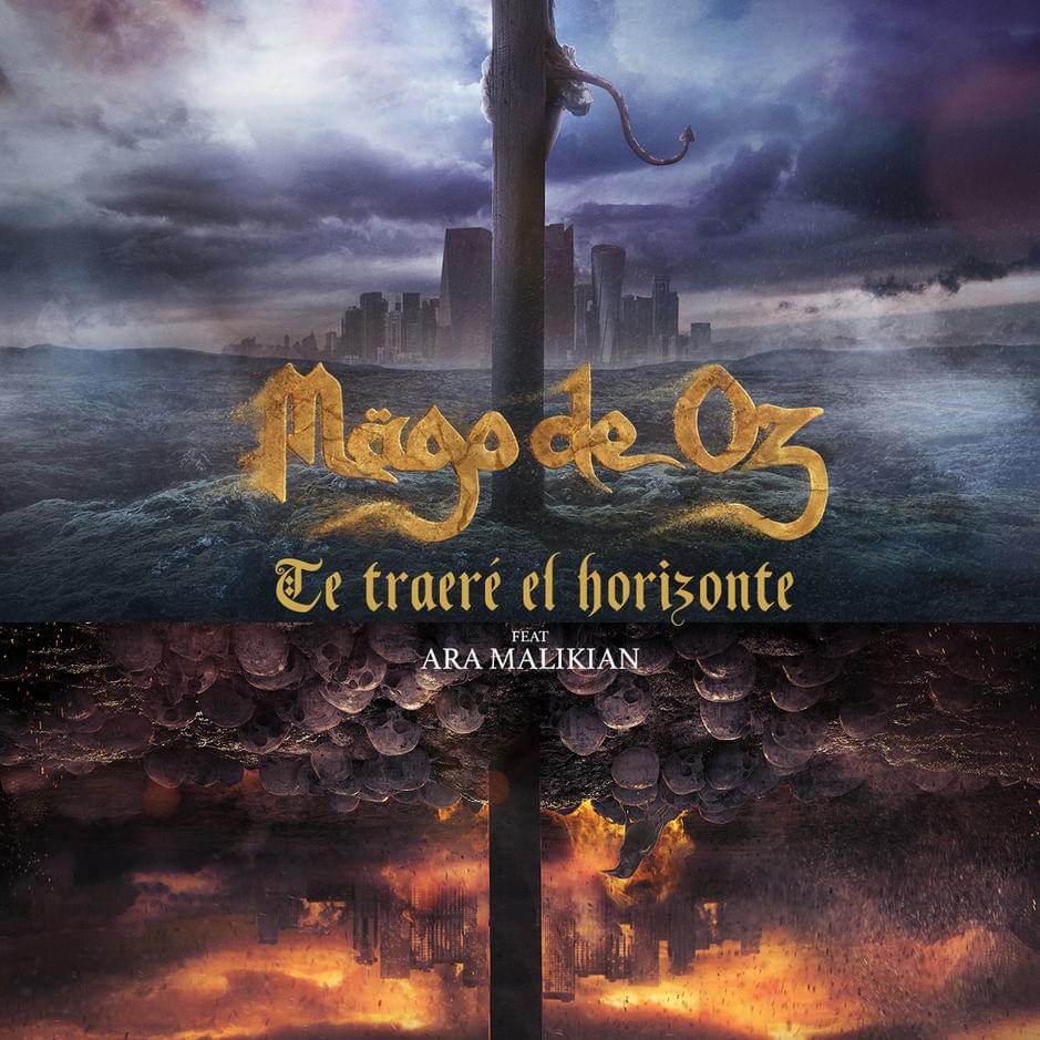 Album cover art for "Te traeré el horizonte" by Mägo de Oz & Ara Malikian