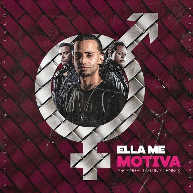 Album cover art for "Ella Me Motiva" by Zion & Lennox