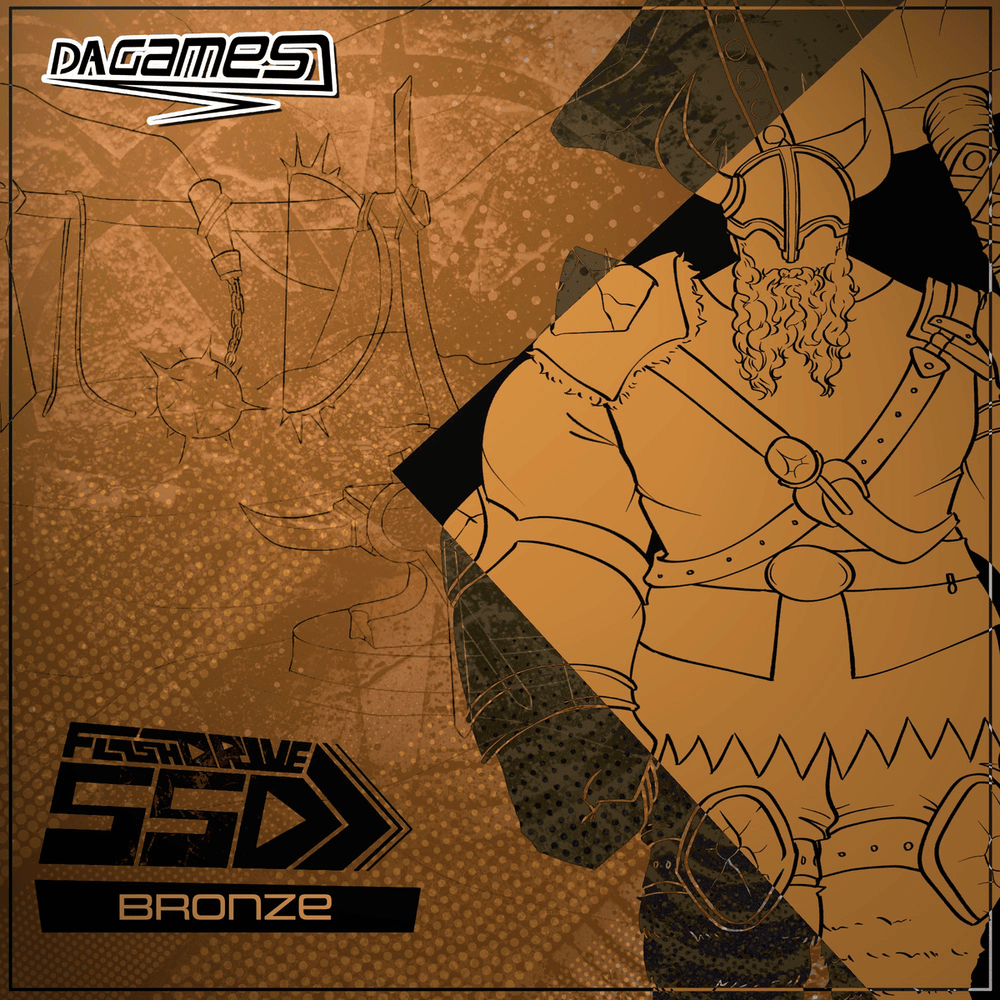 Album cover art for "Bronze: SSD" by DAGames