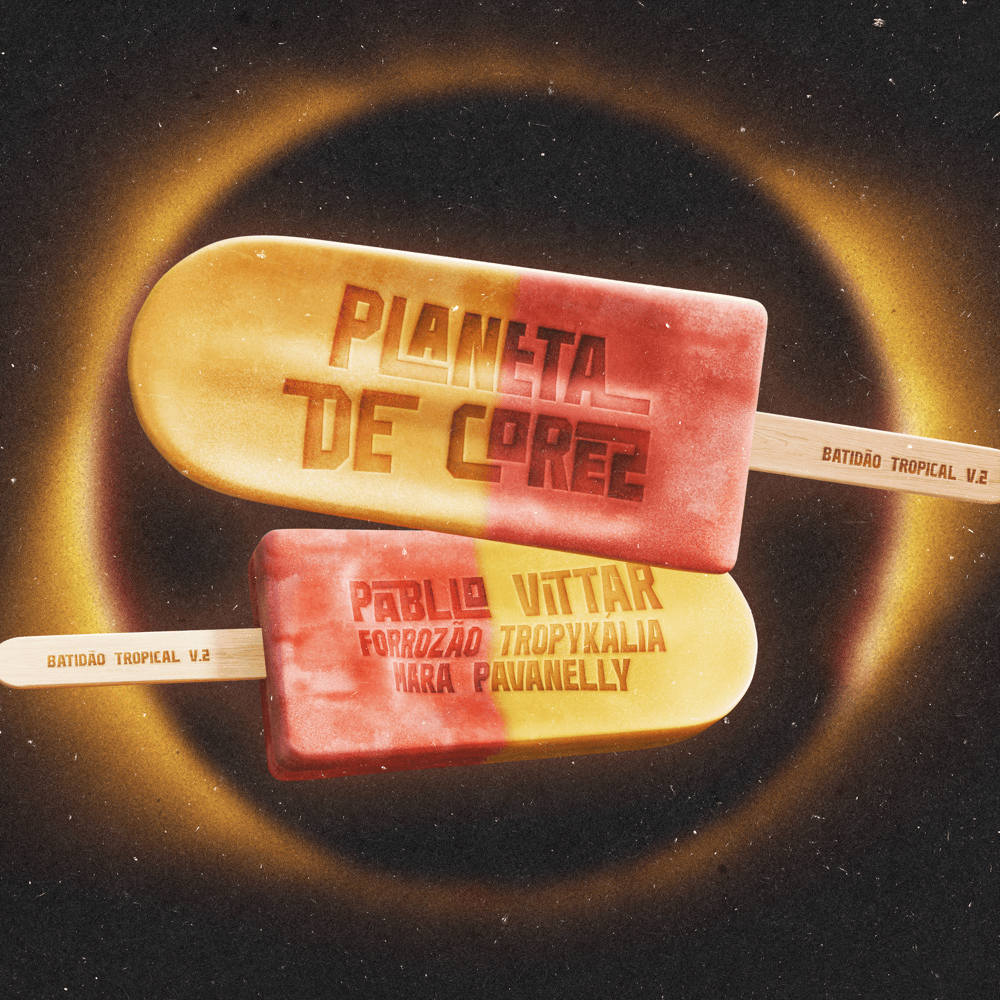 Album cover art for "Planeta de Cores (Ascolta Il Tuo Cuore)" by Pabllo Vittar