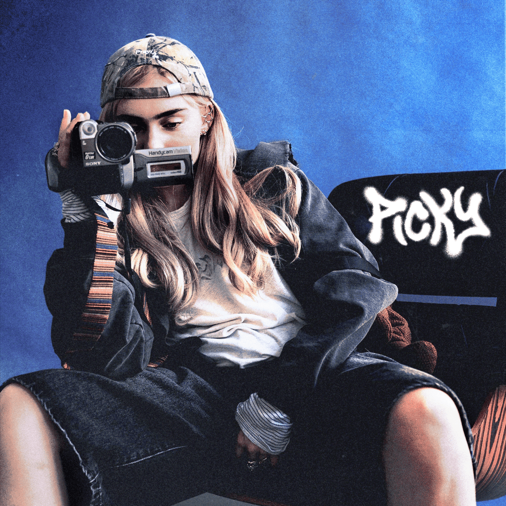 Album cover art for "picky" by Meg Donnelly