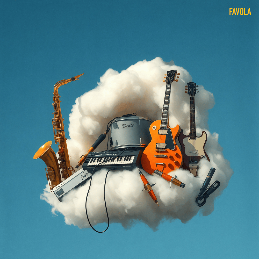 Album cover art for "Favola" by Dente