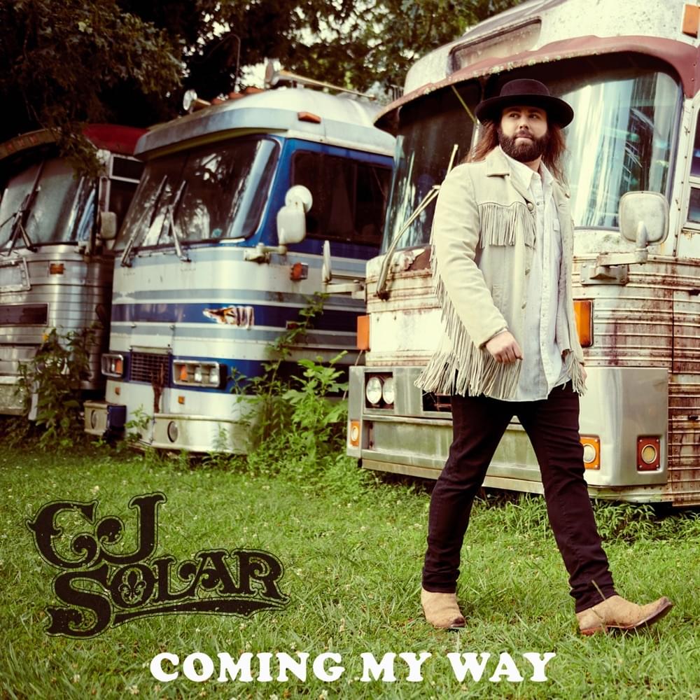 Album cover art for "Coming My Way" by CJ Solar