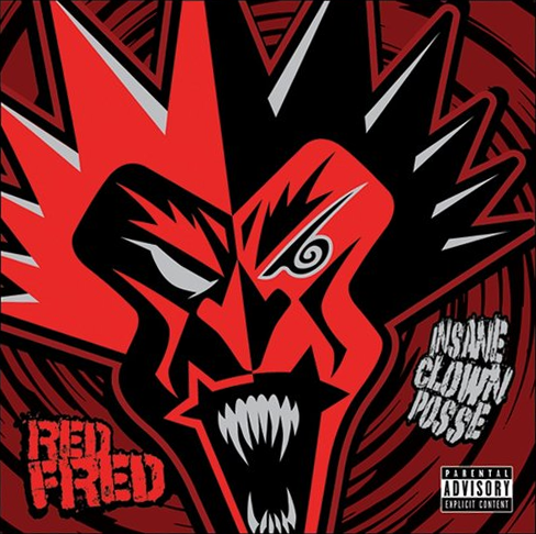 Album cover art for "Red Fred" by Insane Clown Posse