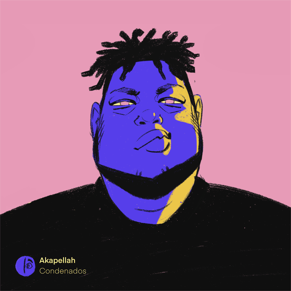 Album cover art for "Condenados" by Akapellah