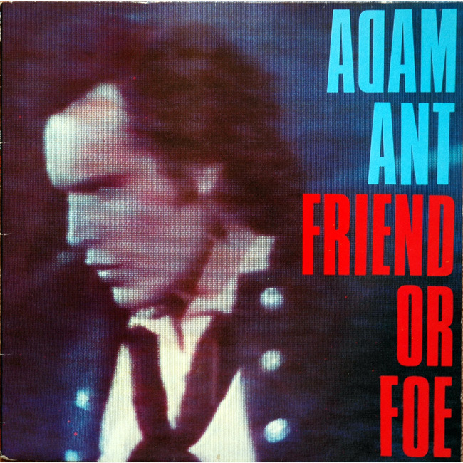 Album cover art for "Desperate but Not Serious" by Adam Ant