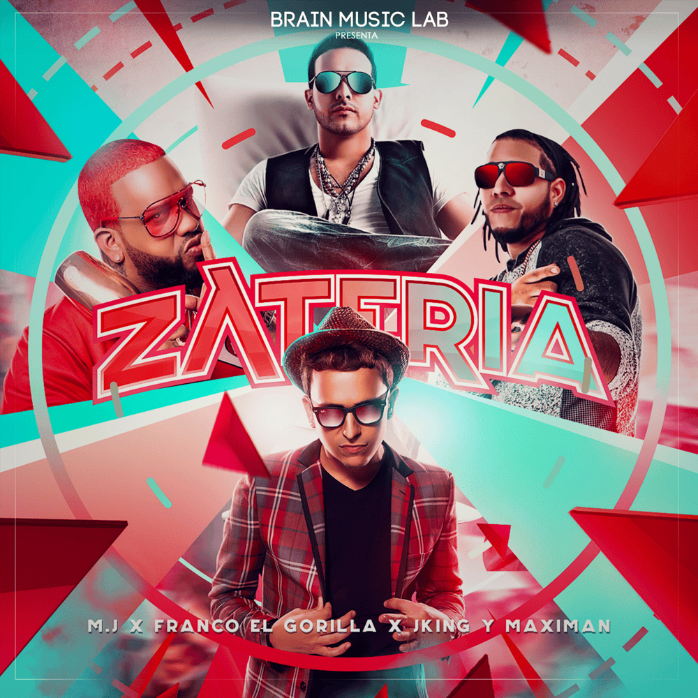 Album cover art for "Satería" by J-King & Maximan