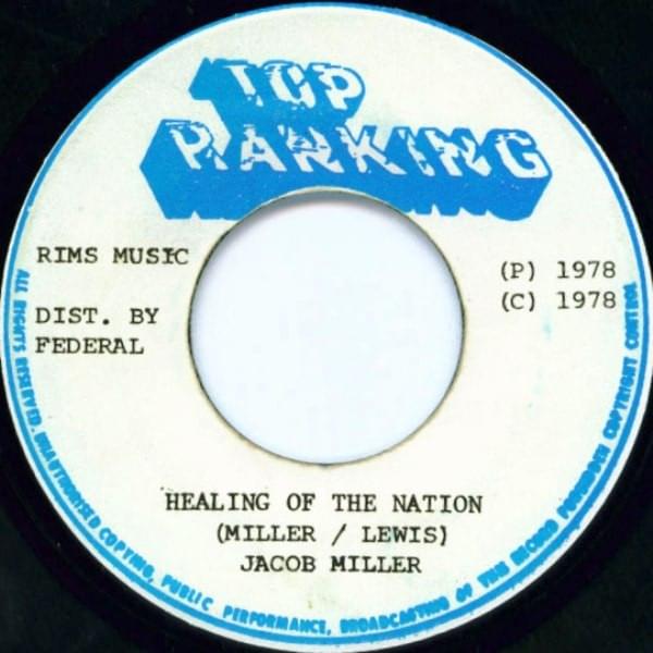 Album cover art for "Healing of the Nation" by Jacob Miller