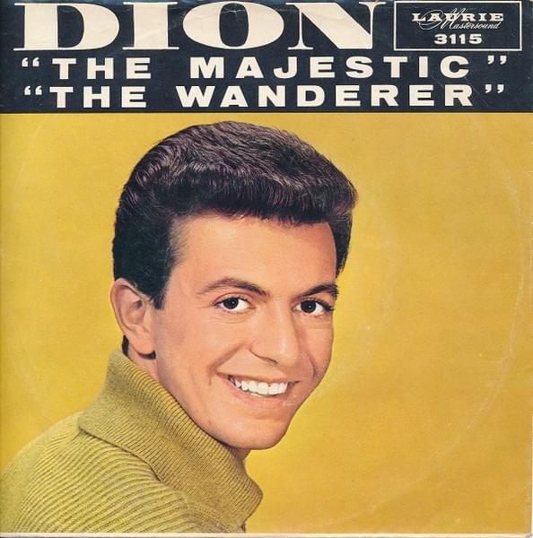 Album cover art for "The Wanderer" by Dion