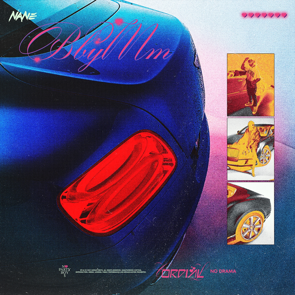 Album cover art for "BBYMM" by NANE