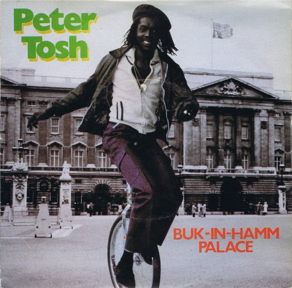 Album cover art for "Buk-In-Hamm Palace" by Peter Tosh
