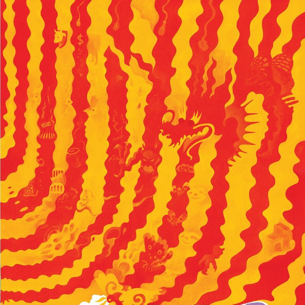 Album cover art for "Infinite Rise" by King Gizzard & The Lizard Wizard
