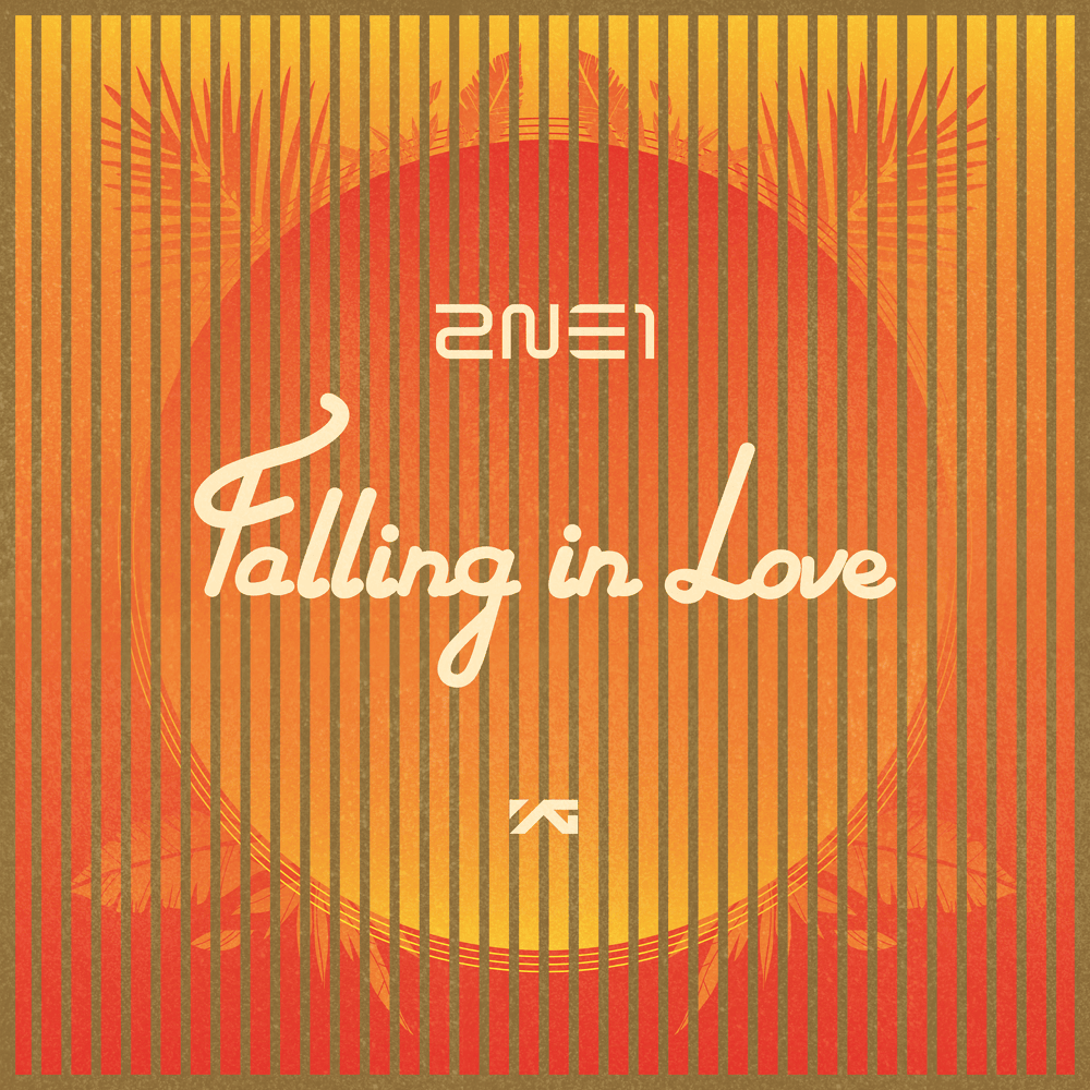 Album cover art for "Falling In Love" by 2NE1