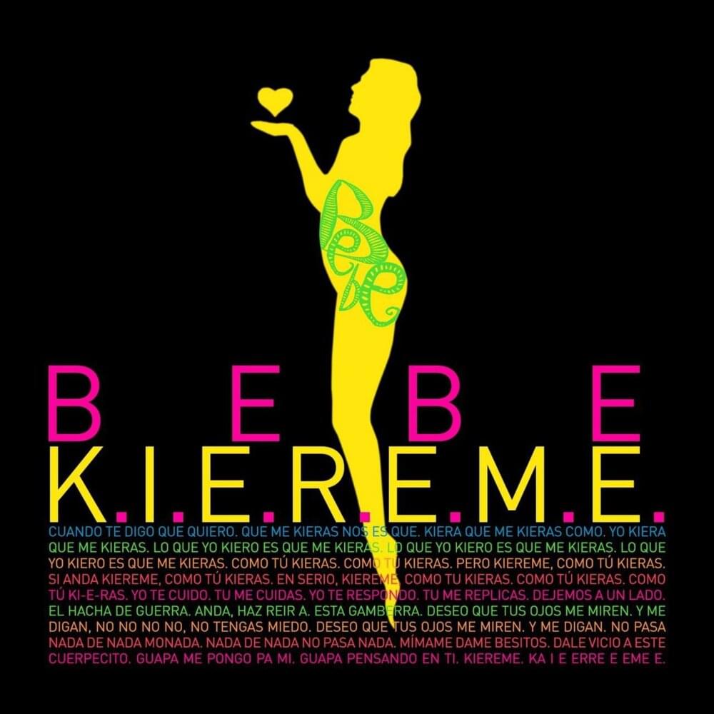 Album cover art for "K.I.E.R.E.M.E." by Bebe
