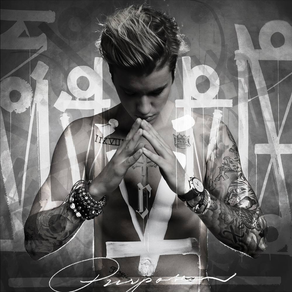Album cover art for "Purpose" by Justin Bieber