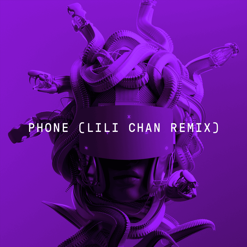 Album cover art for "Phone (Lili Chan Remix)" by MEDUZA & Em Beihold & Sam Tompkins