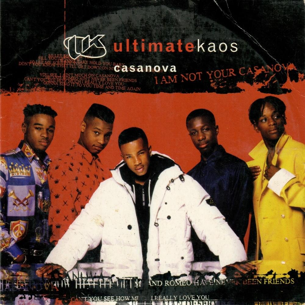 Album cover art for "Casanova" by Ultimate Kaos