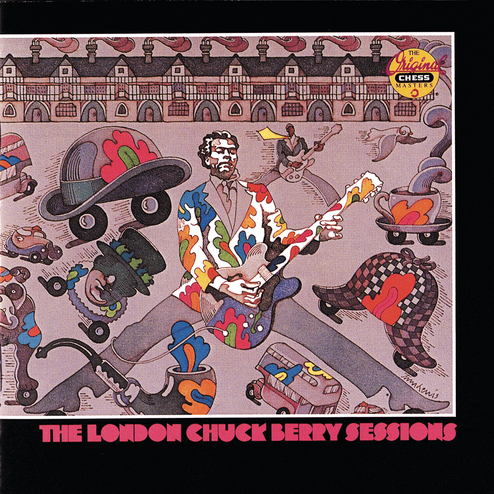 Album cover art for "Mean Old World" by Chuck Berry