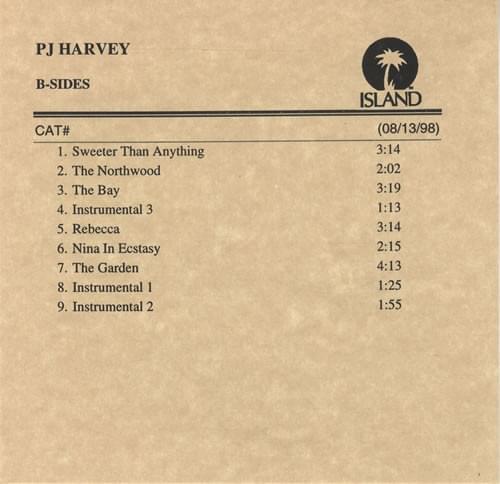 Cover image for B-Sides (1998)