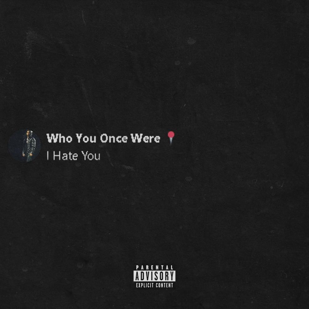 Album cover art for "I Hate You" by Lil Poppa
