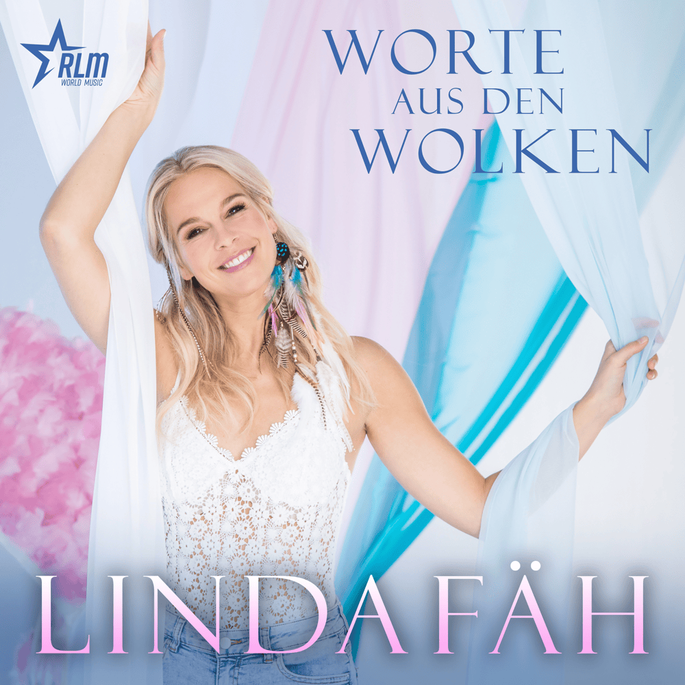 Album cover art for "Worte aus den Wolken" by Linda Fäh