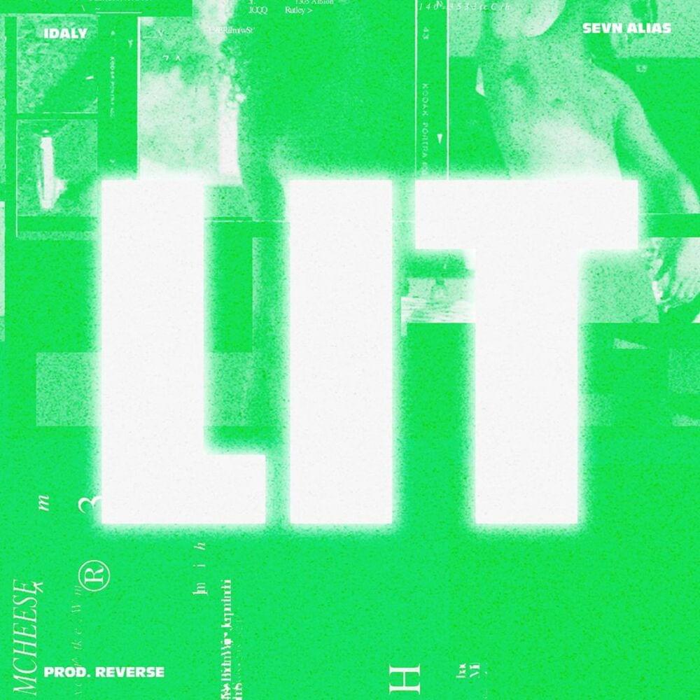 Album cover art for "Lit" by Idaly