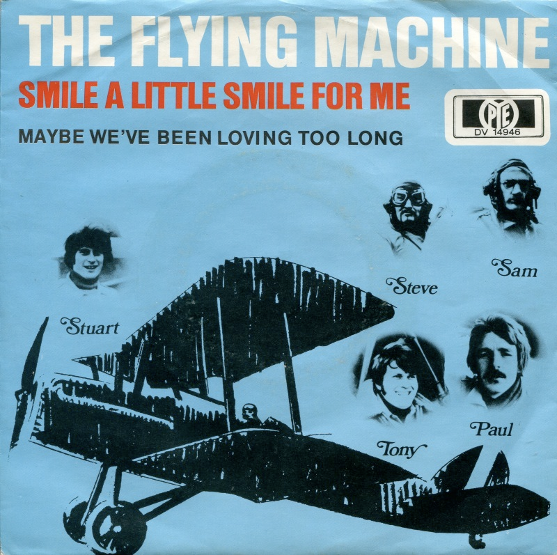 Album cover art for "Smile a Little Smile for Me" by The Flying Machine