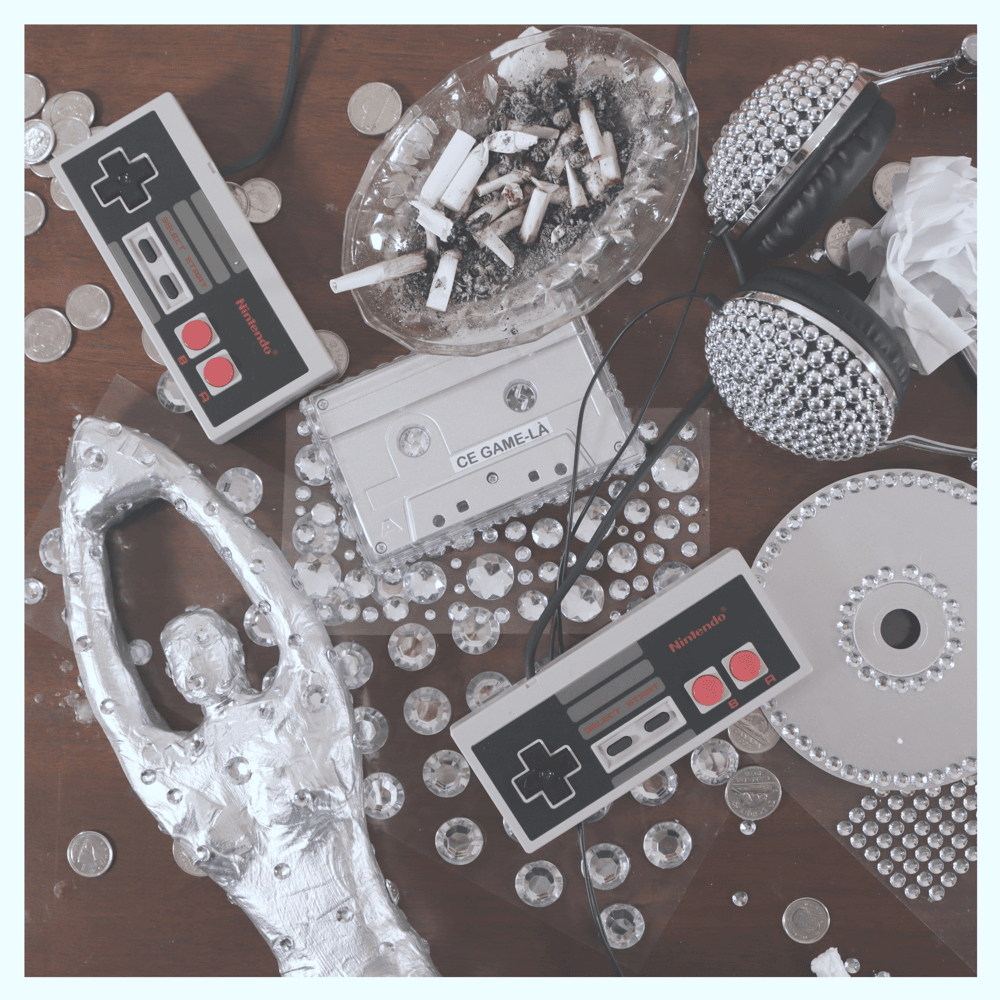 Album cover art for "CE GAME-LÀ" by Calamine