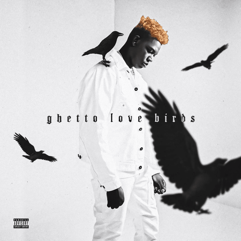 Album cover art for "Ghetto Love Birds" by Yung Bleu