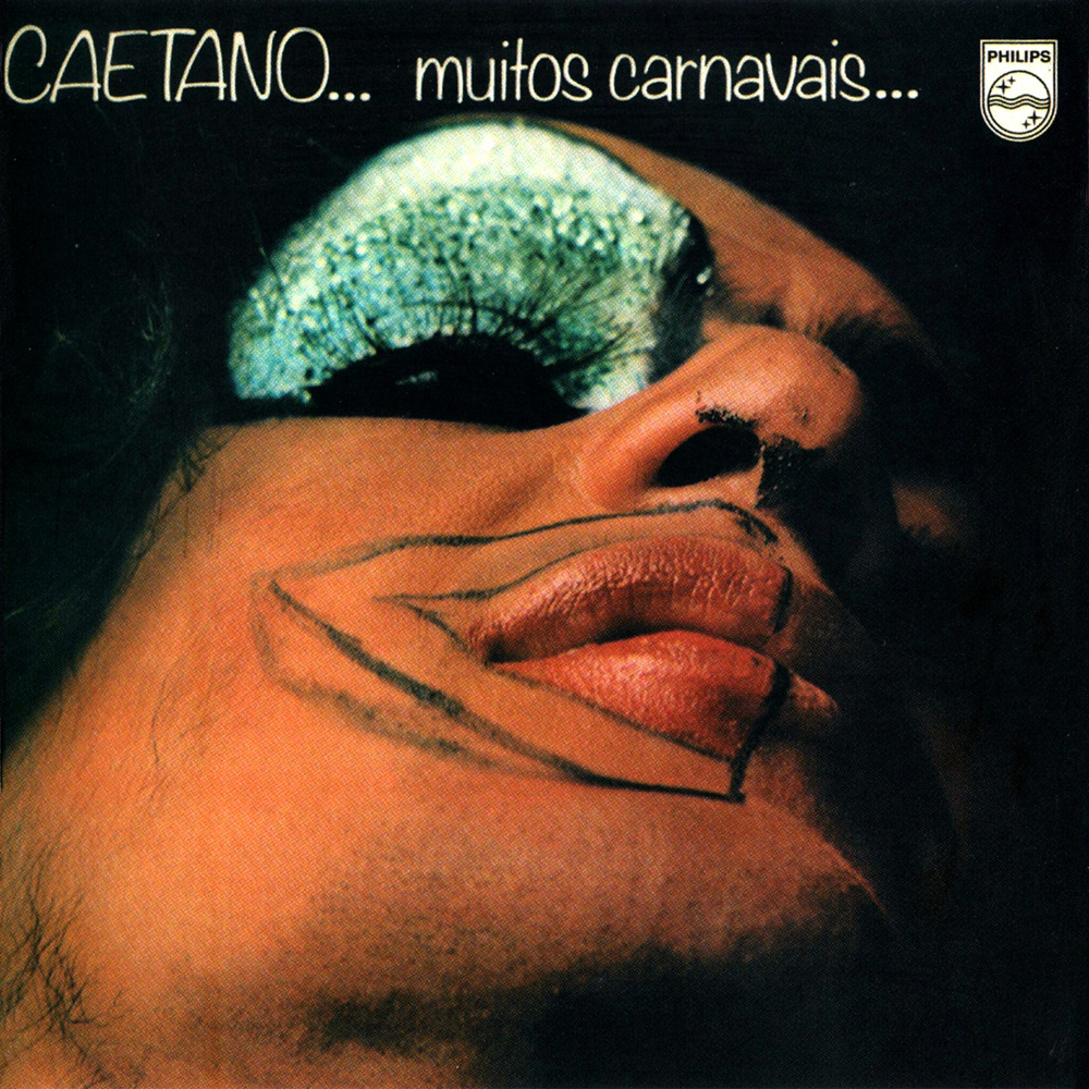 Album cover art for "Atrás do Trio Elétrico" by Caetano Veloso