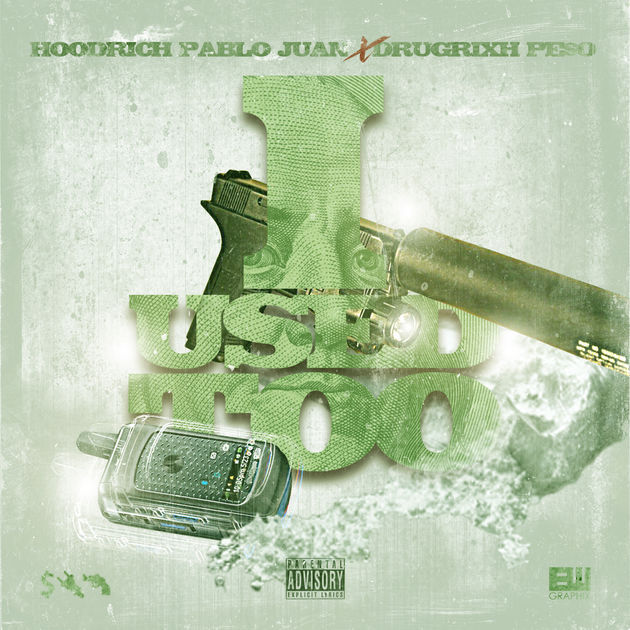Album cover art for "I Used To" by Hoodrich Pablo Juan & RX PESO