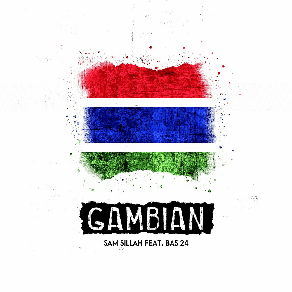 Album cover art for "Gambian" by Sam Sillah