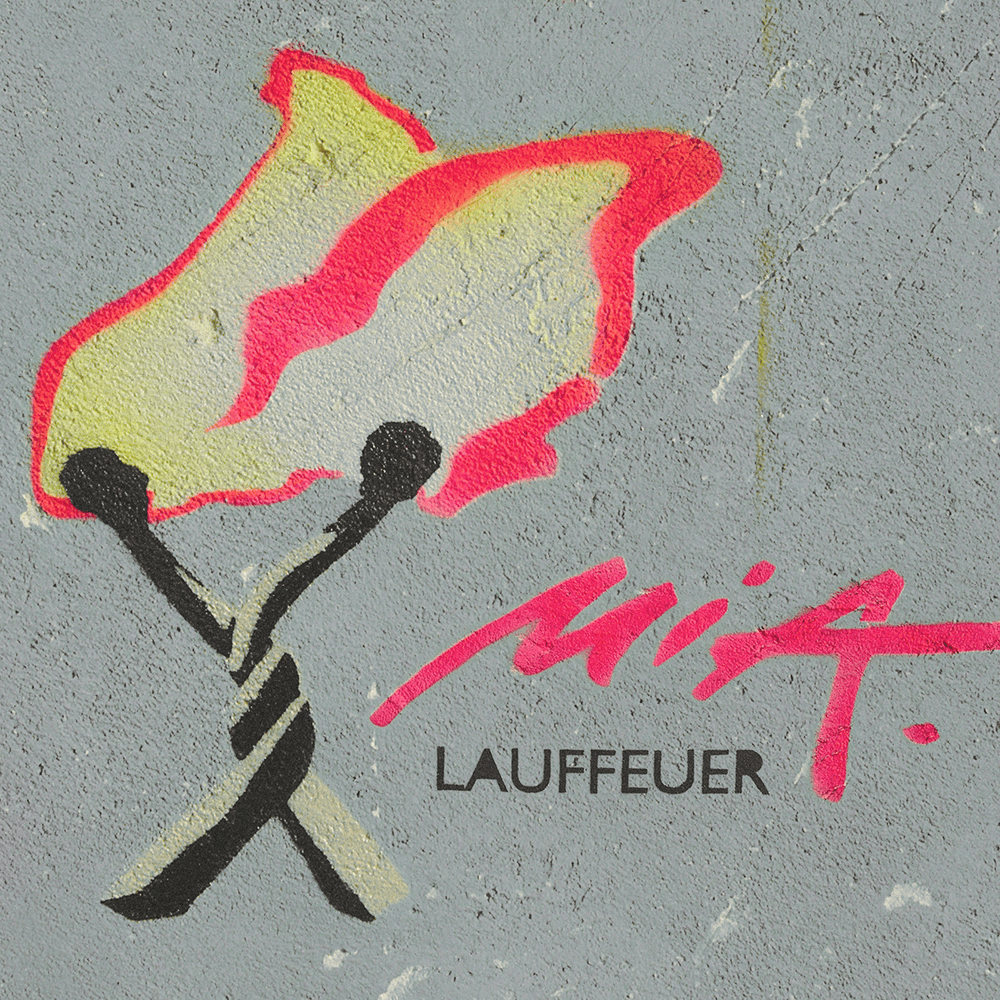 Album cover art for "Lauffeuer" by MIA. (DEU)