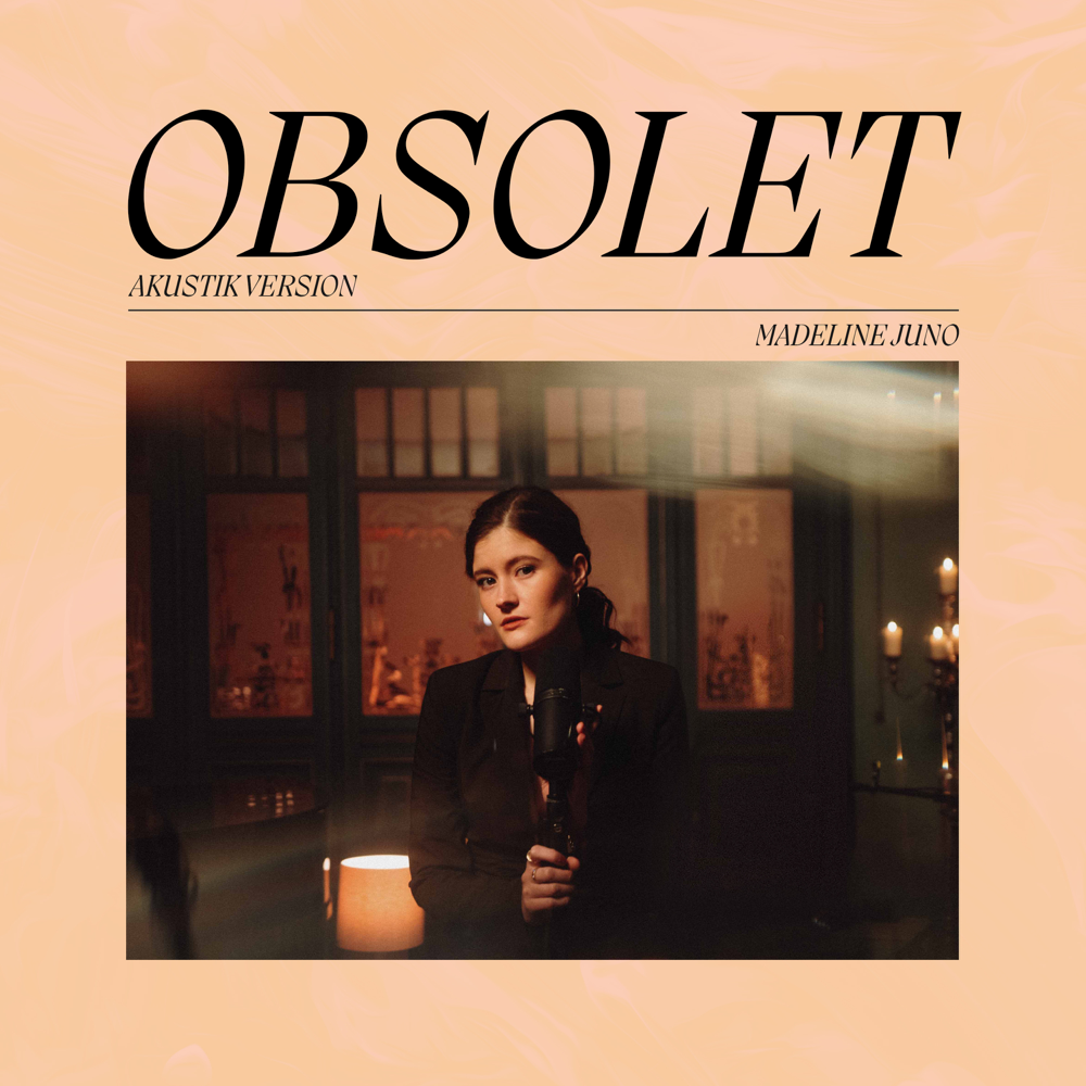 Album cover art for "Obsolet (Akustik Version)" by Madeline Juno