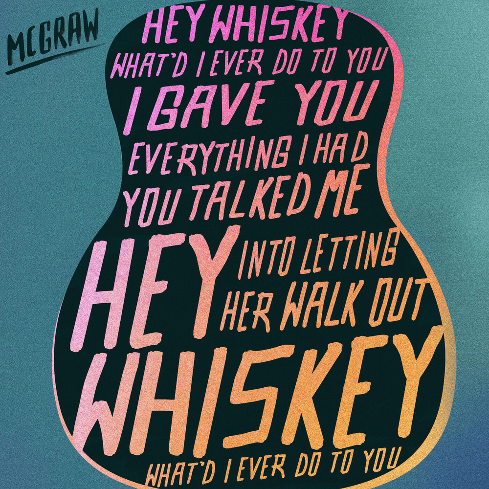 Album cover art for "Hey Whiskey" by Tim McGraw