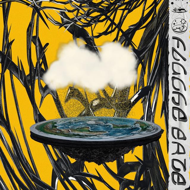 Album cover art for "Flache Erde" by Juicy Süß