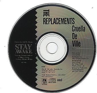 Album cover art for "Cruella DeVille" by The Replacements