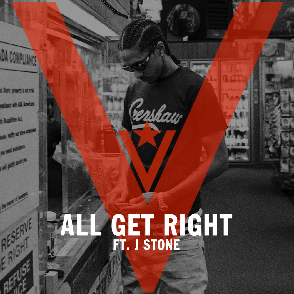 Album cover art for "All Get Right" by Nipsey Hussle & J. Stone