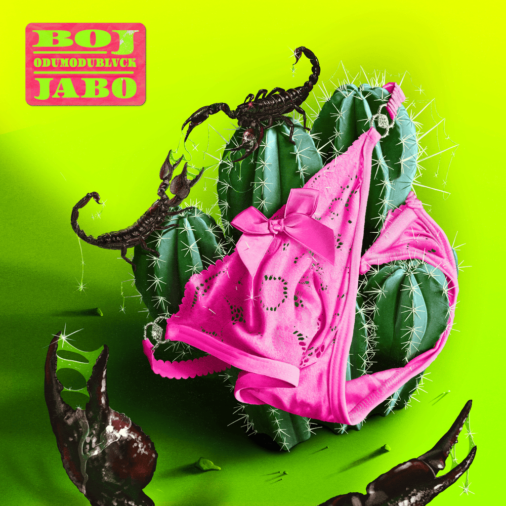 Album cover art for "JABO" by Boj