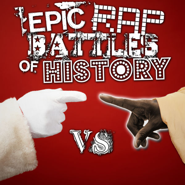 Album cover art for "Moses vs Santa Claus" by Epic Rap Battles of History & EpicLLOYD & Nice Peter & Snoop Dogg
