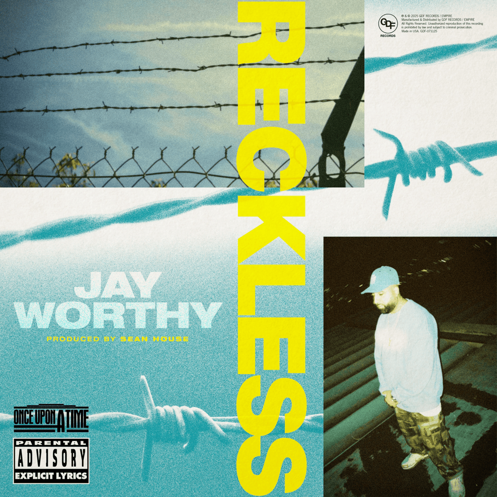 Album cover art for "Rekkless" by Jay Worthy