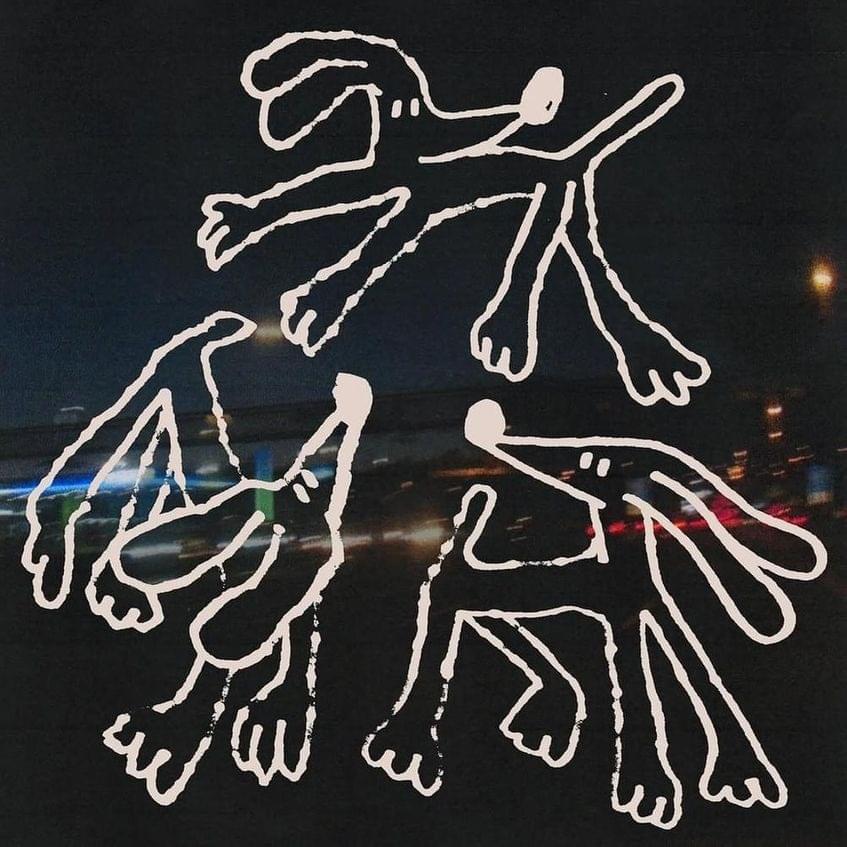 Album cover art for "La Balada de los Perros" by Depresión Sonora