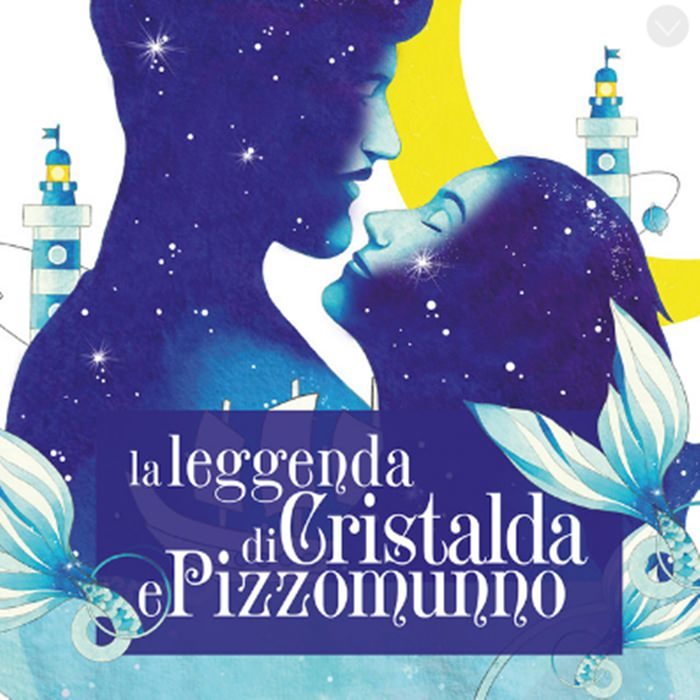 Album cover art for "La leggenda di Cristalda e Pizzomunno" by Max Gazzè