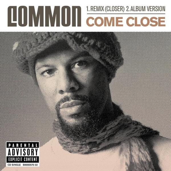 Album cover art for "Come Close Remix (Closer)" by Common & Erykah Badu & Q-Tip & Pharrell Williams