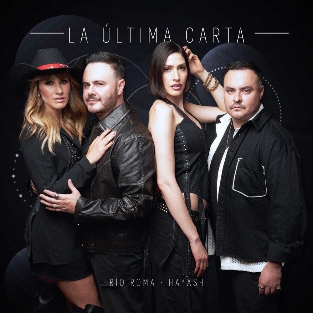 Album cover art for "La Última Carta" by Río Roma