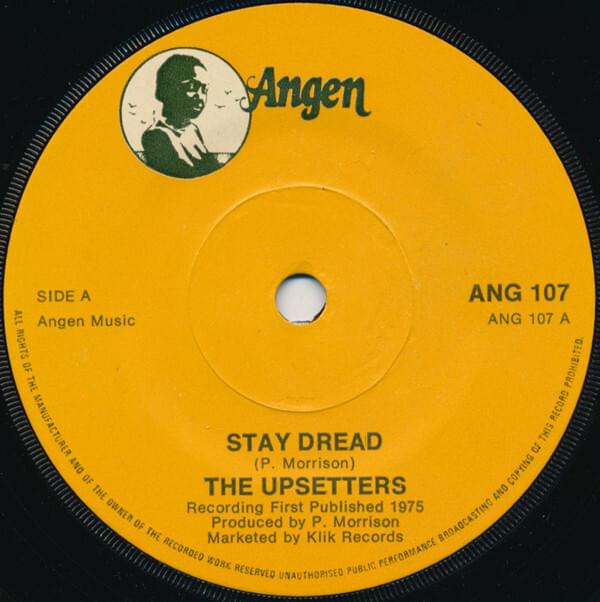 Album cover art for "Stay Dread / Kingdom Of Dub" by Lee “Scratch” Perry & The Upsetters