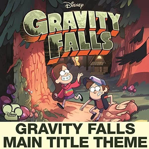 Cover image for Gravity Falls Main Title Theme (from ”Gravity Falls”) - Single